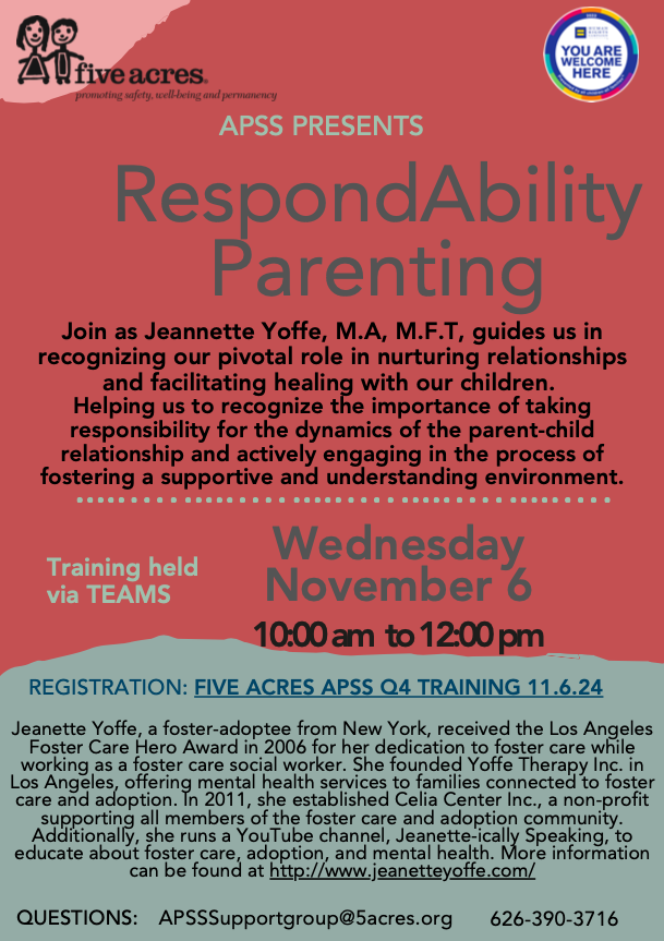 Celia Center, Inc. (@celiacenterla) on Twitter photo Join Founder <a href="/JeanetteYoffe/">Jeanette Yoffe</a> as she shares insights on how taking responsibility for the parent-child dynamic can create a more supportive & understanding environment for growth. 💙🌱 #ParentingTips #ChildHealing #ParentChildBond tinyurl.com/7cbjpy9y Join Founder <a href="/JeanetteYoffe/">Jeanette Yoffe</a> as she shares insights on how taking responsibility for the parent-child dynamic can create a more supportive & understanding environment for growth. 💙🌱 #ParentingTips #ChildHealing #ParentChildBond tinyurl.com/7cbjpy9y