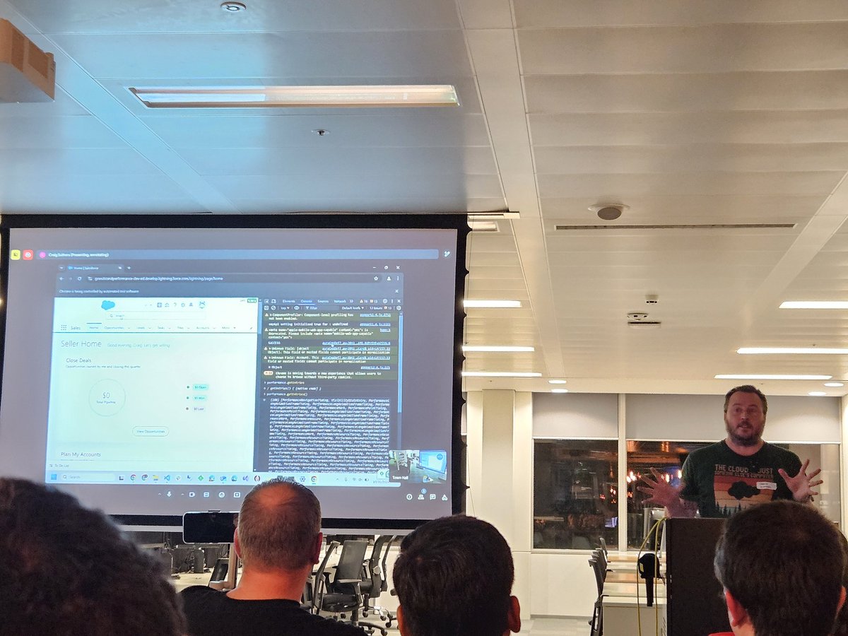 Rob Cowell (he/him/his) ๐ป๐บ๐ฆ๐ป (@robsalesforce) on Twitter photo My buddy Craig Suthers teaching us about Lightning UI performance measuring at <a href="/LonDevSFDC/">London, UK Salesforce Developers</a>
Check out his blog and company at grandstandperformance.com My buddy Craig Suthers teaching us about Lightning UI performance measuring at <a href="/LonDevSFDC/">London, UK Salesforce Developers</a>
Check out his blog and company at grandstandperformance.com