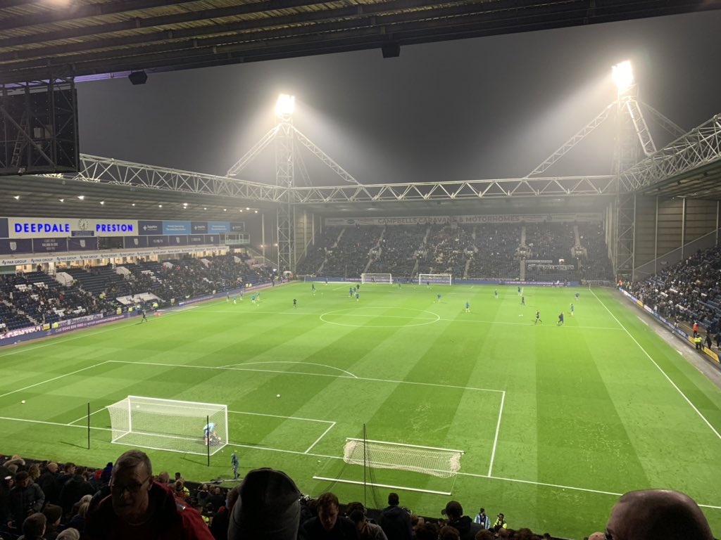 CBeckwith86's tweet photo. AFC away at Preston in the cup. Class stadium https://t.co/FbyydU8wmj