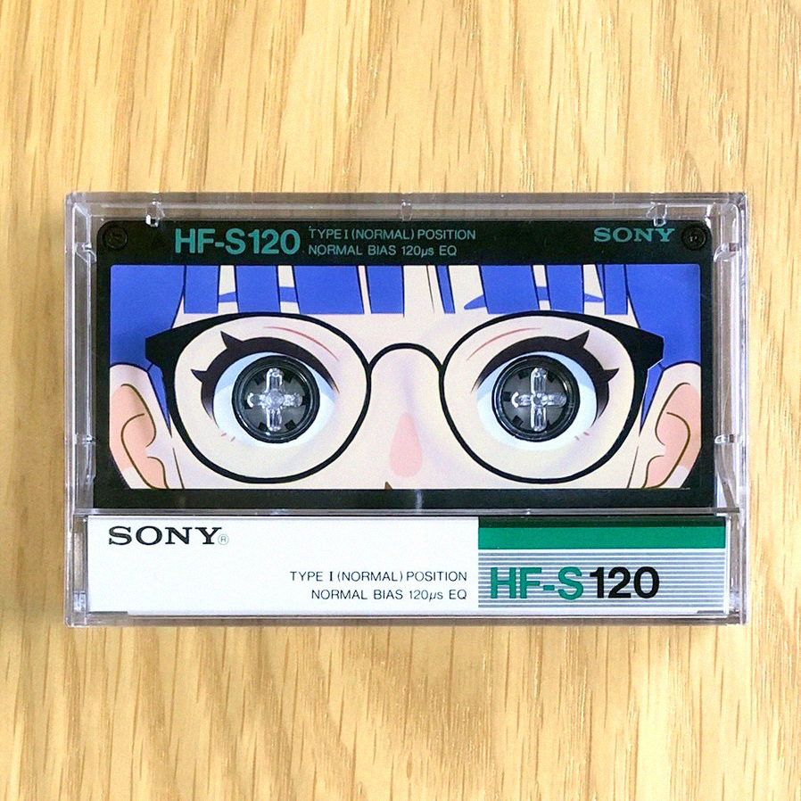 "Cassette Tape Girl", via Panasony