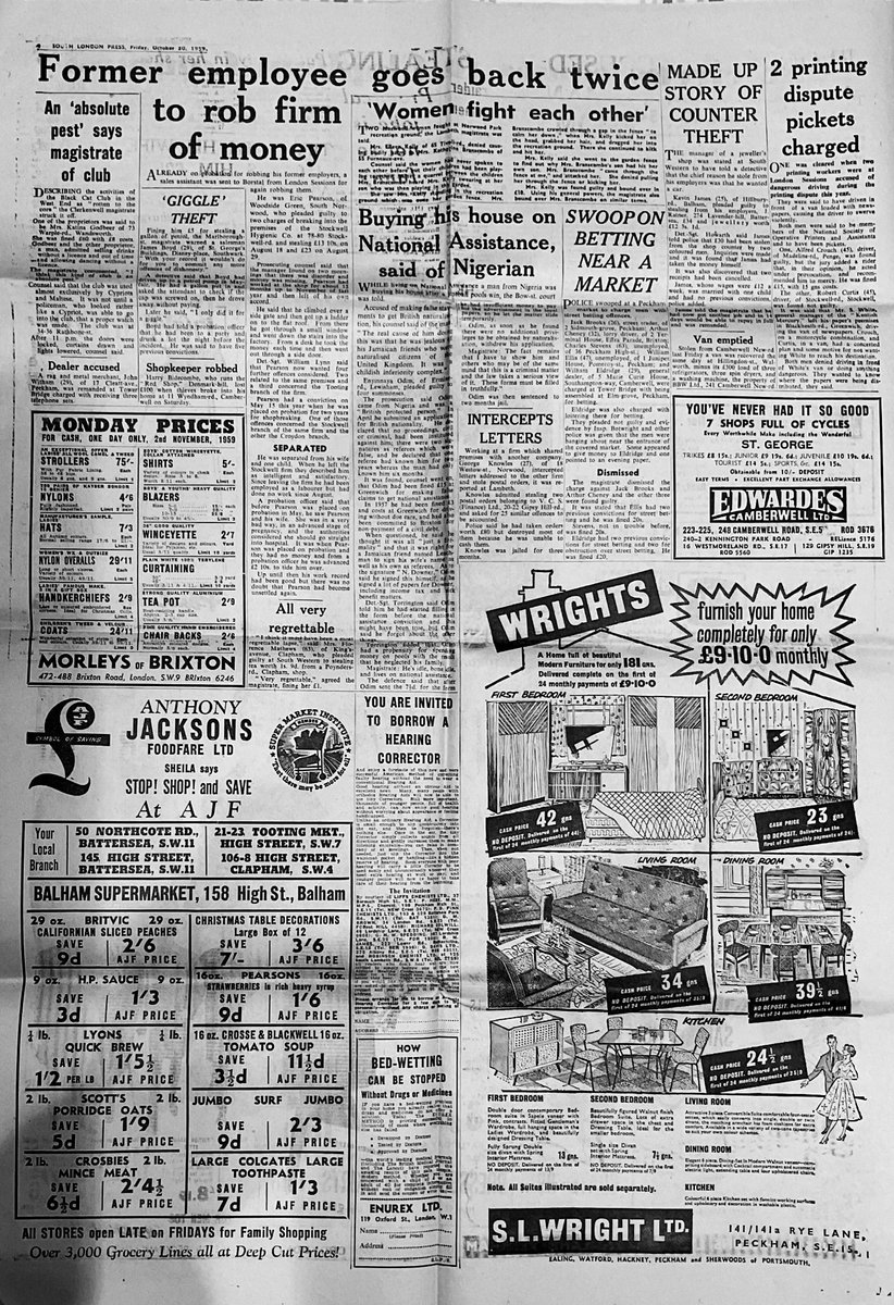 EltonMaryon's tweet photo. #OTD 65 years ago in the South London Press in the popular ‘Talk of the Shows’ column by ‘Cineman’ &amp; nestled amongst stories about #JayneMansfield, #BernardBresslaw #BillySmart &amp; the Mayor &amp; Mayoress of Wandsworth, was my dear old dad living the high life with some beauty queens! https://t.co/AGjxISm0ml