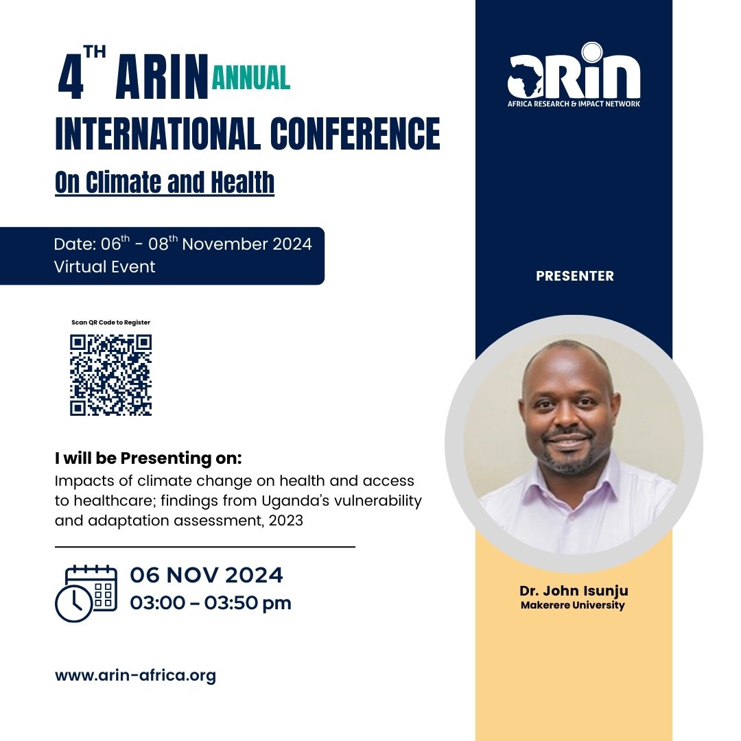 Virtual Climate &amp; Health conference, Nov 2024