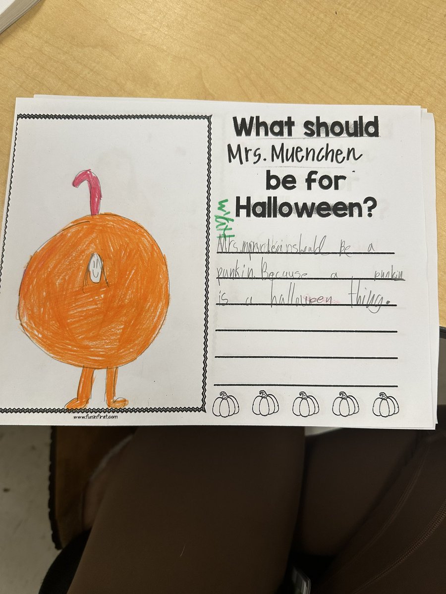 AmandaMuenchen's tweet photo. Morning class had some good ideas for what I should be for Halloween 🎃 @FHSchools @MadduxMustangs https://t.co/CAsm6jSFhM