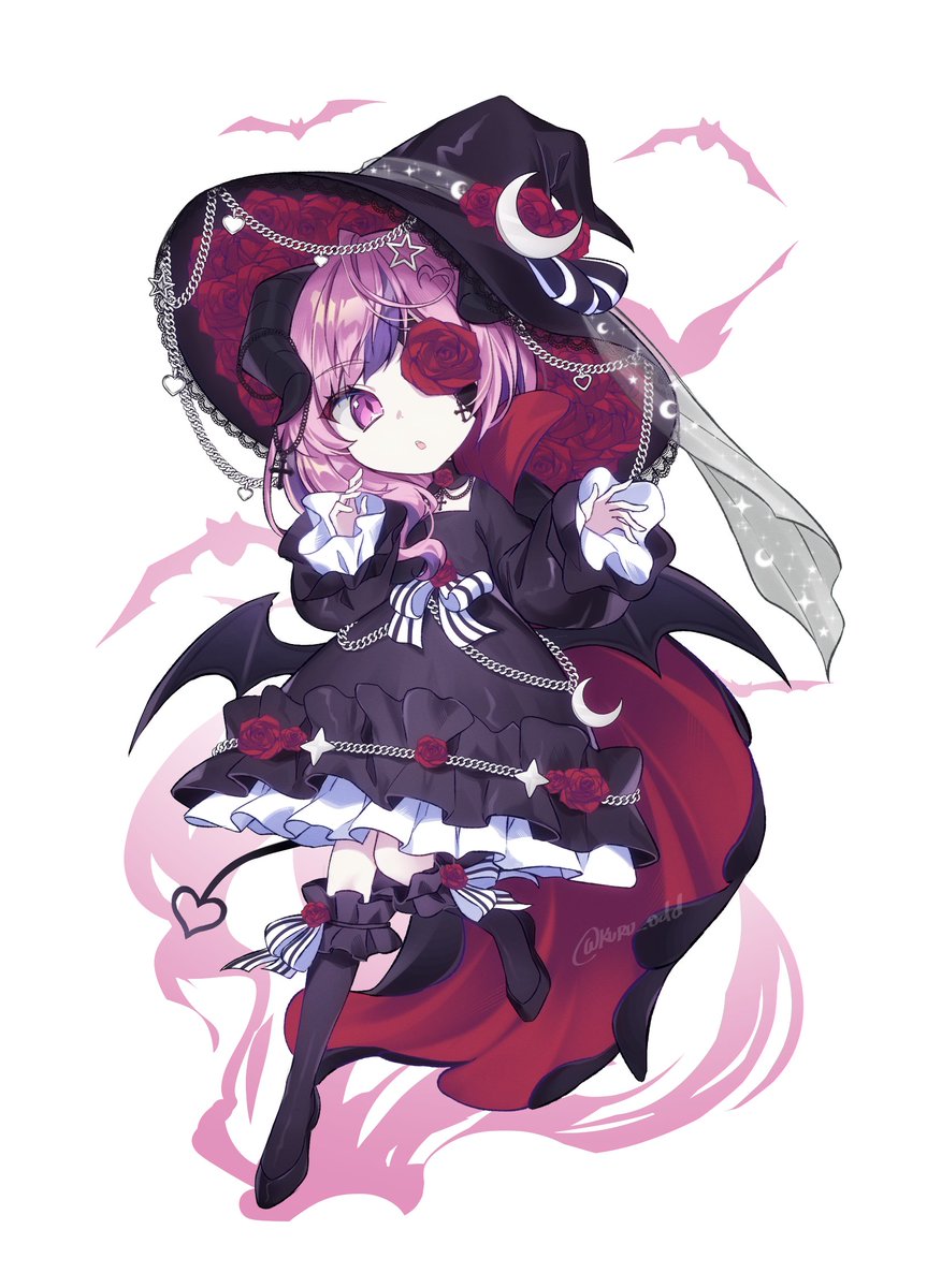 Witch🐭🌹 #イラスト #ironmouseart  #fanart #Vtuber