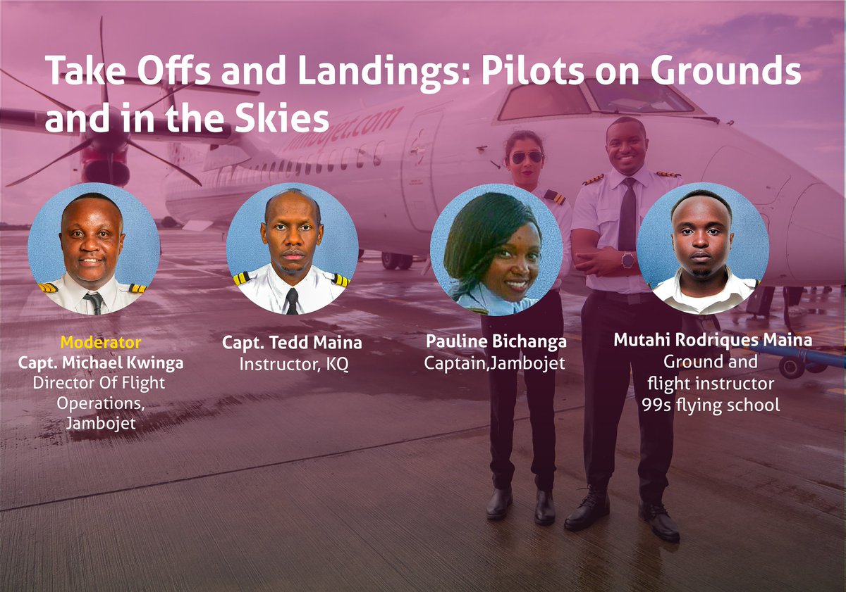FlyJambojet's tweet image. Tomorrow’s the big day! All roads lead to Pride Centre Embakasi for the Jambojet Career Fair! Ready to connect, learn, and elevate your career?

Don’t miss out! 🌟 To register, inbox us for the link.

#JambojetCareerFair #FutureOfAviation #BeMagenta