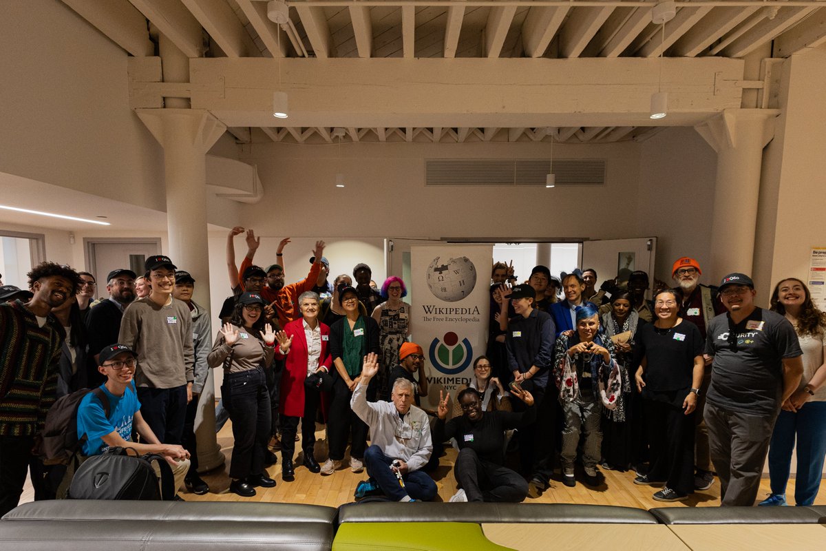 Wikimedia NYC tweet media