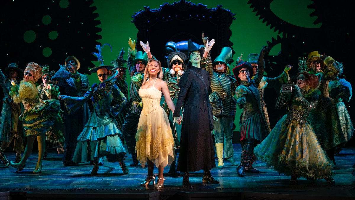 Defying gravity since day one! So proud to be a part of @wicked_musical's journey as it celebrates 21 incredible years on Broadway. #NationalWickedDay 💖💚

Photo by Joan Marcus
