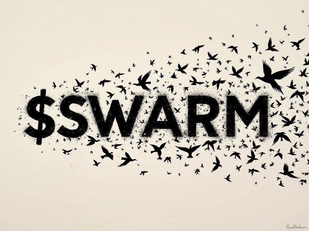 Zn66et's tweet photo. @Darky1k We move like a $Swarm, decentralized and leaderless https://t.co/WVuSZbWvTu