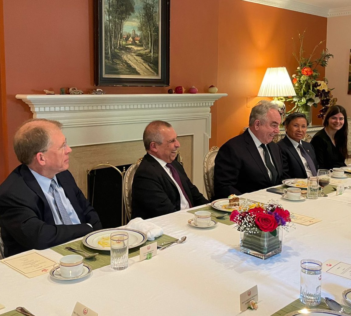 Wonderful to welcome former Ambassador of Singapore Ashok Mirpuri back to DC and to join <a href="/DeputySecState/">Christopher Landau</a> Kurt Campbell in engaging friends from the ASEAN Committee in Washington.