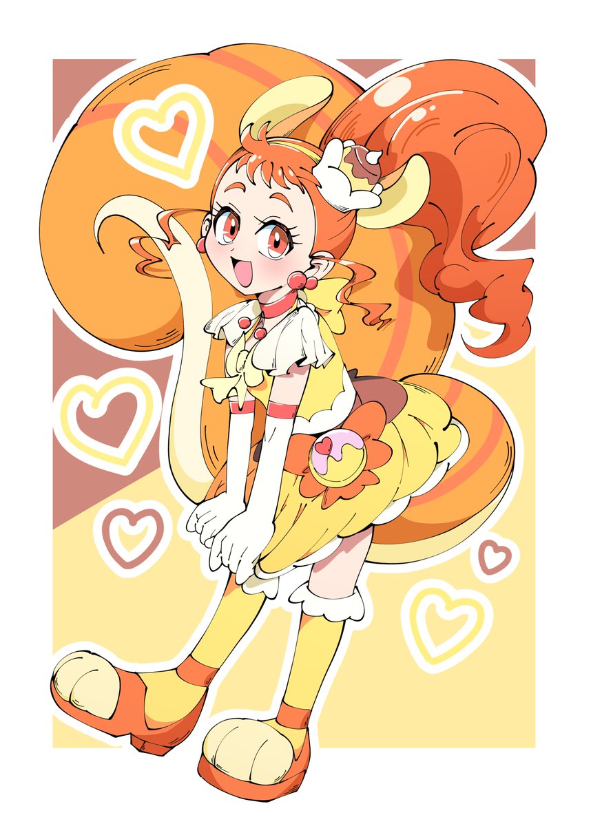 しっぽはデカいほど可愛い(自社調べ 
#キュアカスタード