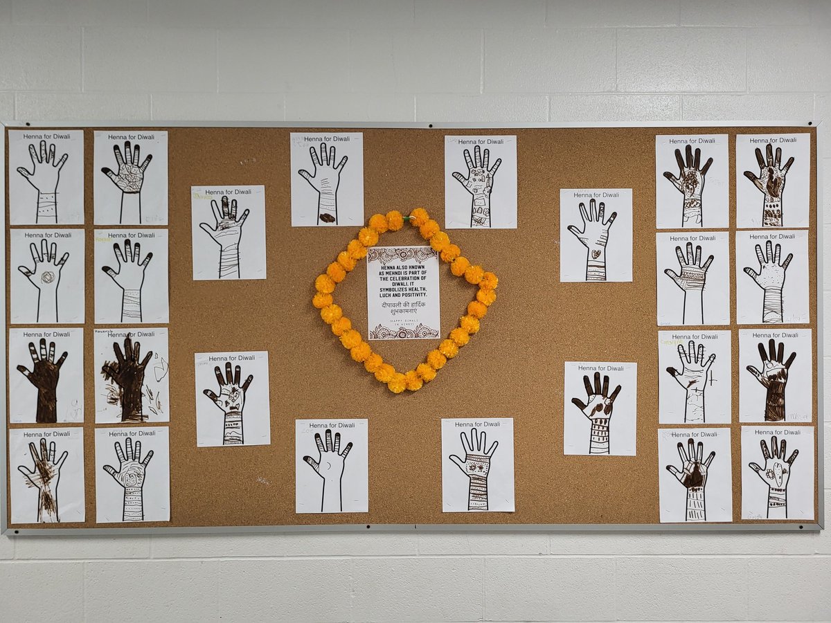 Learning about Diwali in Mrs. Major Batista and Ms. Vizniowski's class. "Let the light within you shine as bright as the Diwali diyas." <a href="/M_Mustangs_/">Mapleview Elementary School</a> <a href="/GEDSB/">Grand Erie District School Board</a>