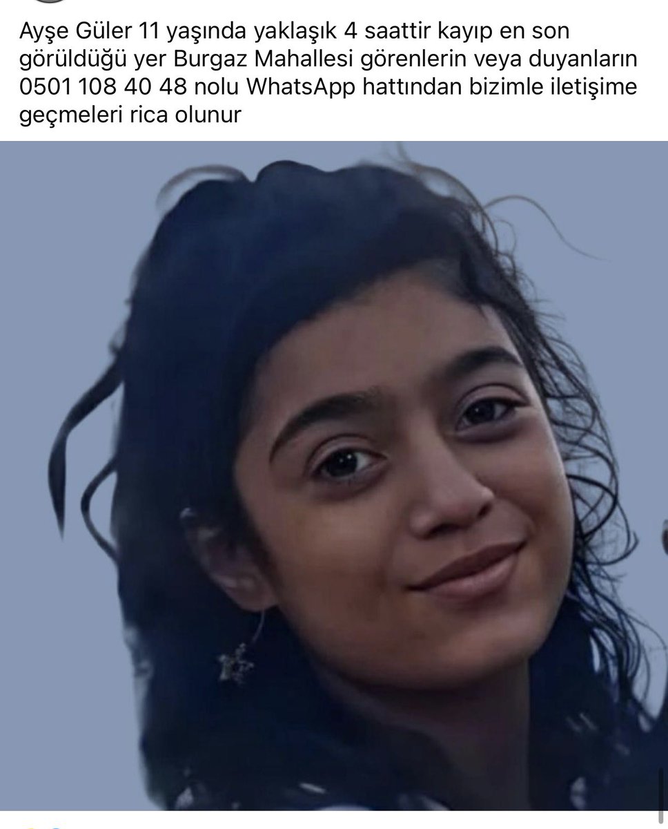 __pearII's tweet photo. Milas’ta kayıp bir kızımız var dostlar lütfen yayalım https://t.co/WIje16hknB
