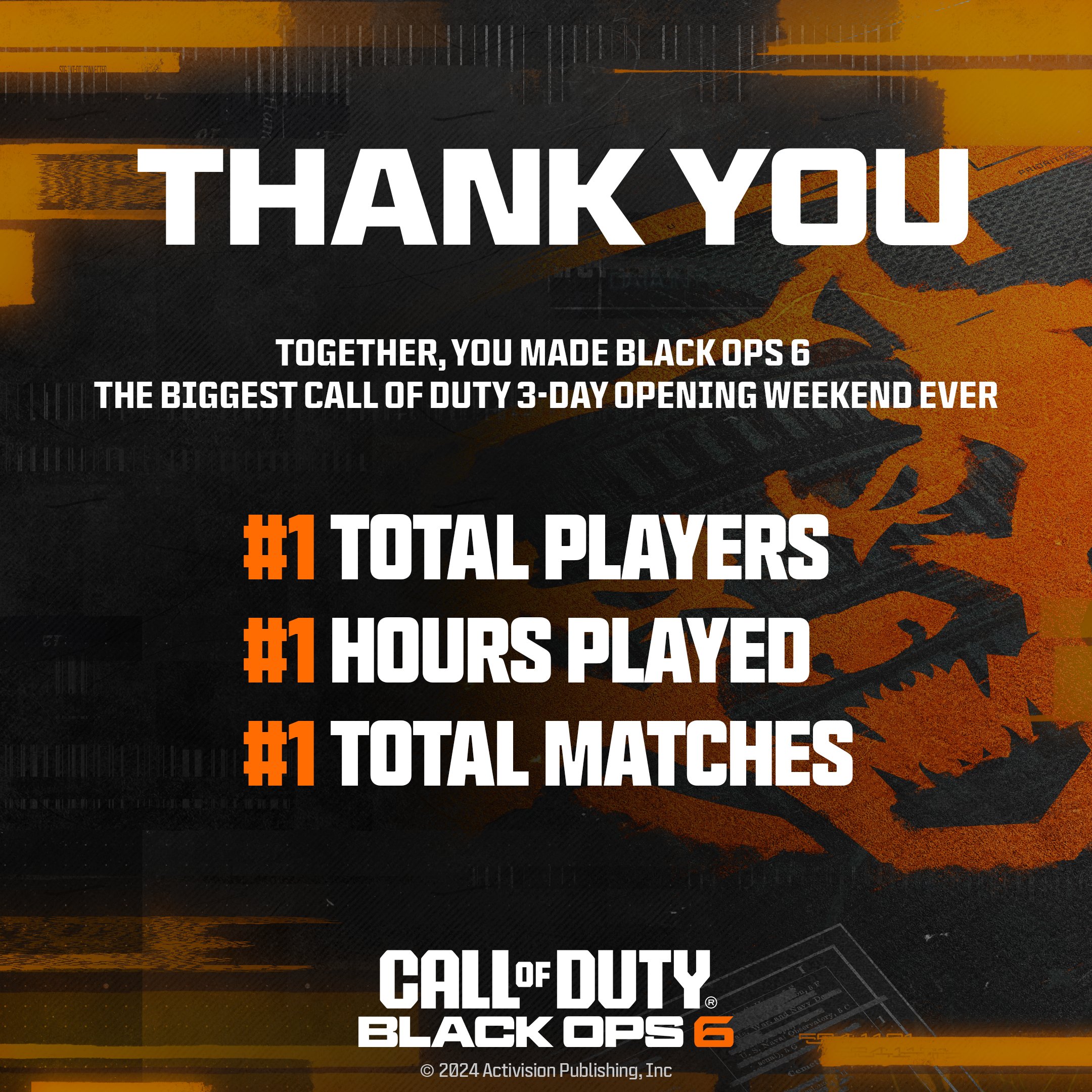 A Activision confirmou que o lançamento do Black Ops 6 foi o maior da franquia!
