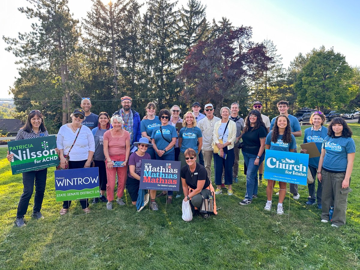 Voting ends next Tues, Nov 5, at 8pm, and I need your help making sure our voters get out to the polls.
Feeling stressed about the outcome of the election? Volunteering to get out the vote is the BEST way to work out those pre-election jitters.

Sign up at mathiasforidaho.com