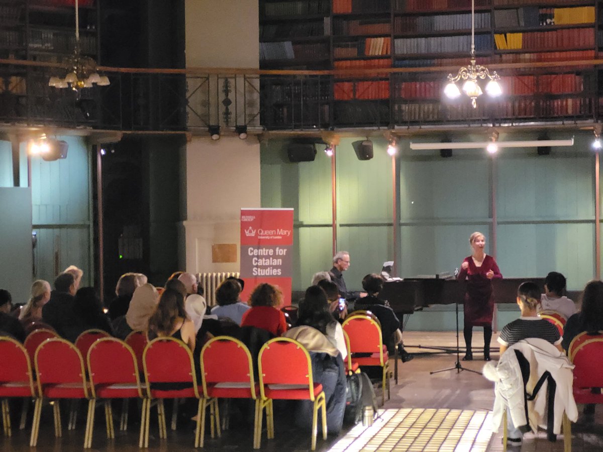 <a href="/LauraPeribanez/">Laura Peribañez Artero</a> <a href="/IRLlull/">Institut Ramon Llull</a> <a href="/IRLlull_London/">Llull London</a> Soprano <a href="/BeardLouisa/">LBOpera</a> and pianist Clive Pollard with a selection of Catalan Art Songs by Mompou, Toldrà and Nin-Culmell.