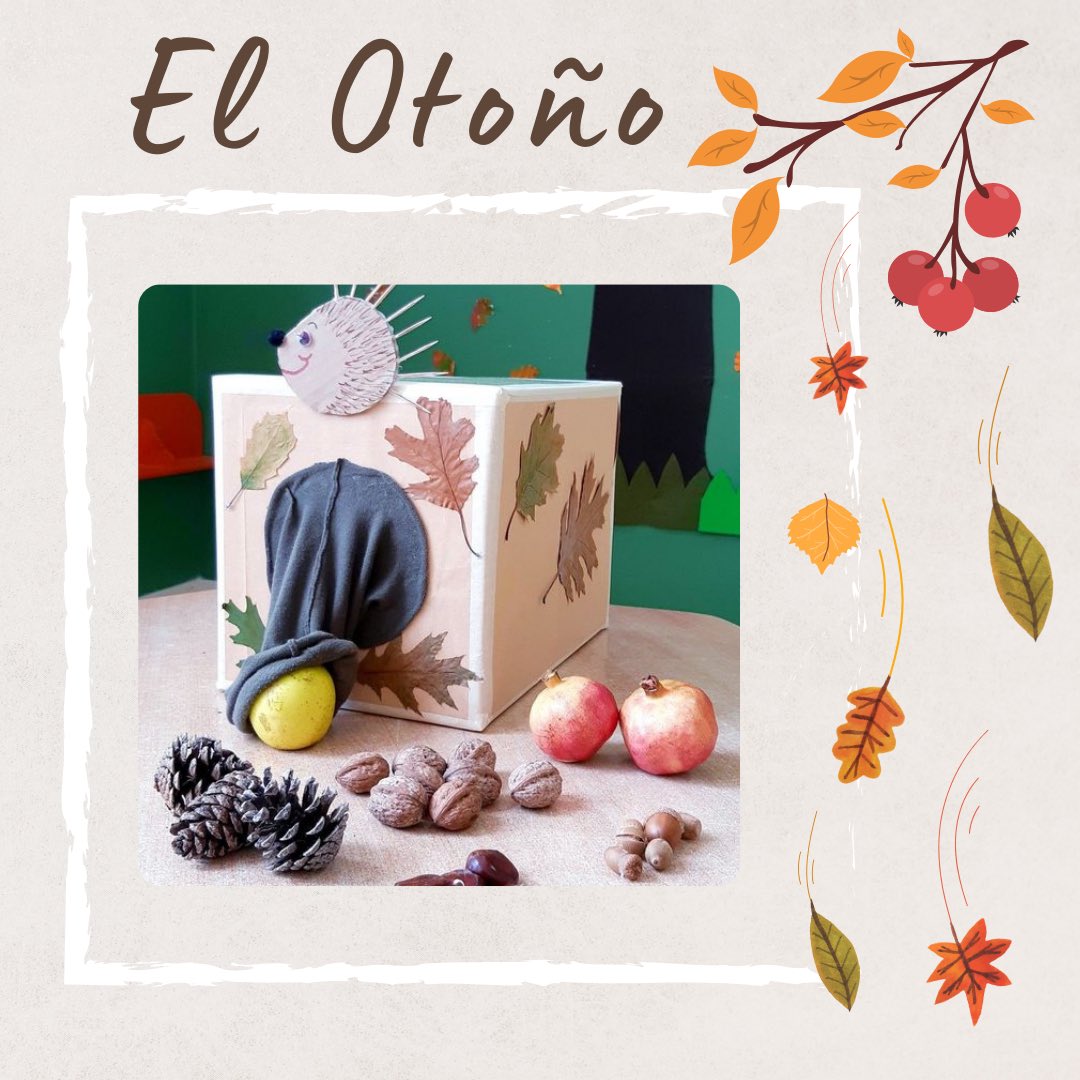 profe_terelunaa's tweet photo. Para finalizar el día, os dejo una actividad muy misteriosa, consiste en que los niños y niñas introduzcan su mano en la caja sensorial y manipulen lo que hay dentro de ella. 🍂🍄‍🟫🦔
#ujaen #otoño #educacion https://t.co/p2AobqrSZB