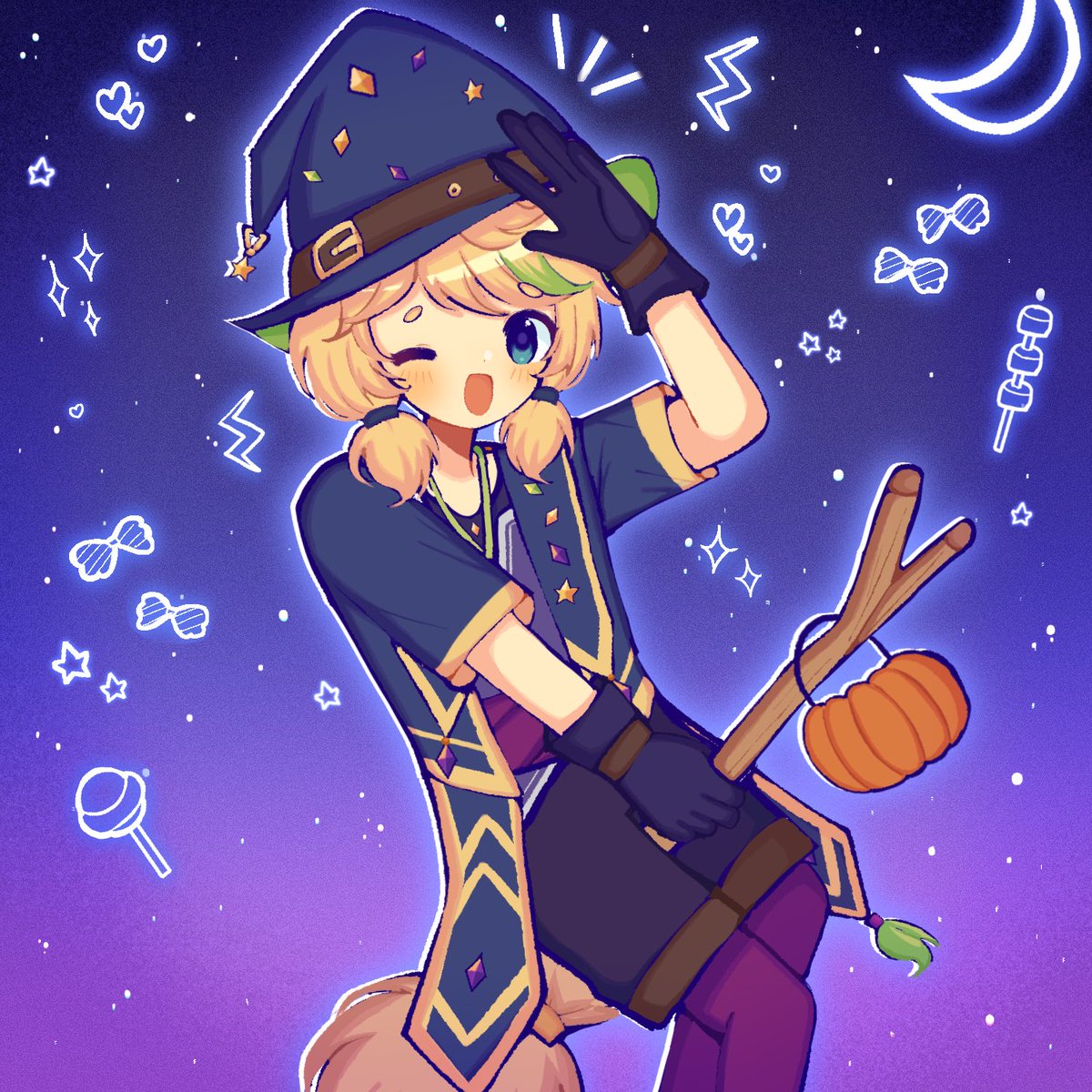 Bunnyartz2's tweet photo. Witch Sora which was for #femween !!
#enstars #femstars https://t.co/htd4SnVgPq