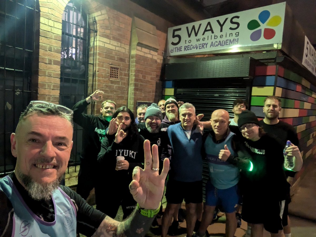 Recovery Runners Community (@recoveryrunner7) on Twitter photo Week 2 of our 2nd Recovery Couch to 5k in partnership with <a href="/5WAYSLeeds/">5 WAYS @ the Recovery Academy</a> <a href="/forwardleeds/">Forward Leeds</a> and our friends from <a href="/andysmanclubuk/">#ANDYSMANCLUB</a>
Top job.
<a href="/alison_4life/">Alison Lowe OBE</a> <a href="/EbanieBridges/">Blonde Bomber π₯ππΌββοΈ</a> <a href="/JackBateson94/">Jack Bateson</a> <a href="/PaulTonkinson/">Paul Tonkinson</a> <a href="/BretC22/">Bret Crossley</a> <a href="/RunComPod/">Running Commentary</a> <a href="/LMWS_NHS/">Leeds Mental Wellbeing Service (LMWS)</a> <a href="/LeedsandYorkPFT/">Leeds & York Partnership NHS Foundation Trust</a> <a href="/BARCALeeds/">BARCA-Leeds</a> <a href="/CryptLeeds/">St George's Crypt</a> <a href="/Running_Charity/">The Running Charity</a> Week 2 of our 2nd Recovery Couch to 5k in partnership with <a href="/5WAYSLeeds/">5 WAYS @ the Recovery Academy</a> <a href="/forwardleeds/">Forward Leeds</a> and our friends from <a href="/andysmanclubuk/">#ANDYSMANCLUB</a>
Top job.
<a href="/alison_4life/">Alison Lowe OBE</a> <a href="/EbanieBridges/">Blonde Bomber π₯ππΌββοΈ</a> <a href="/JackBateson94/">Jack Bateson</a> <a href="/PaulTonkinson/">Paul Tonkinson</a> <a href="/BretC22/">Bret Crossley</a> <a href="/RunComPod/">Running Commentary</a> <a href="/LMWS_NHS/">Leeds Mental Wellbeing Service (LMWS)</a> <a href="/LeedsandYorkPFT/">Leeds & York Partnership NHS Foundation Trust</a> <a href="/BARCALeeds/">BARCA-Leeds</a> <a href="/CryptLeeds/">St George's Crypt</a> <a href="/Running_Charity/">The Running Charity</a>