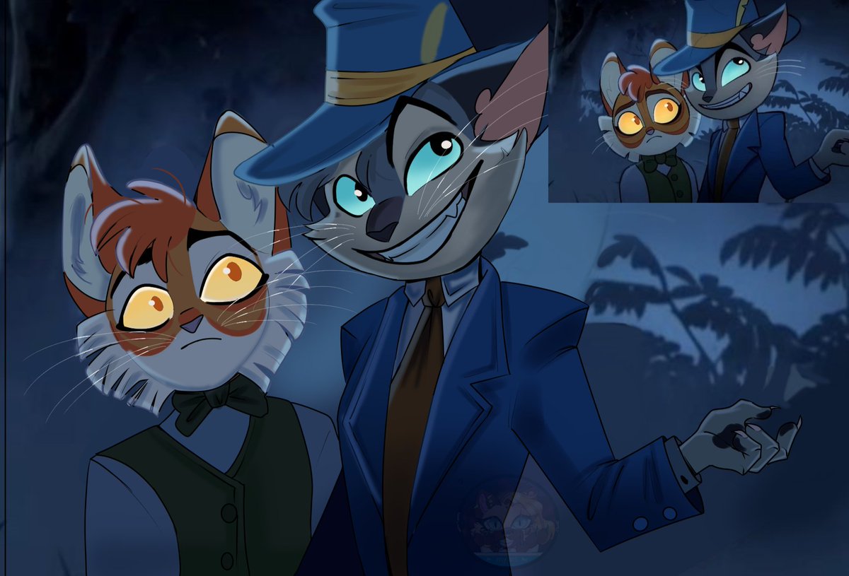 Livia_artt's tweet image. Lackadaisy pilot screenshot redraw 🦋
#Lackadaisy #LackadaisyCats