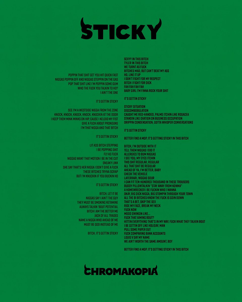 Tyler The Creator Sticky Lyrics Genius Lyrics tyler-the-creator-sticky-lyrics-genius-lyrics