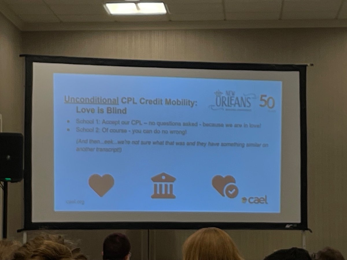 D_Nores's tweet image. #PLA #CPL is a “love story” among institutions, where #transcripts don’t tell the whole story.. #CAELconf