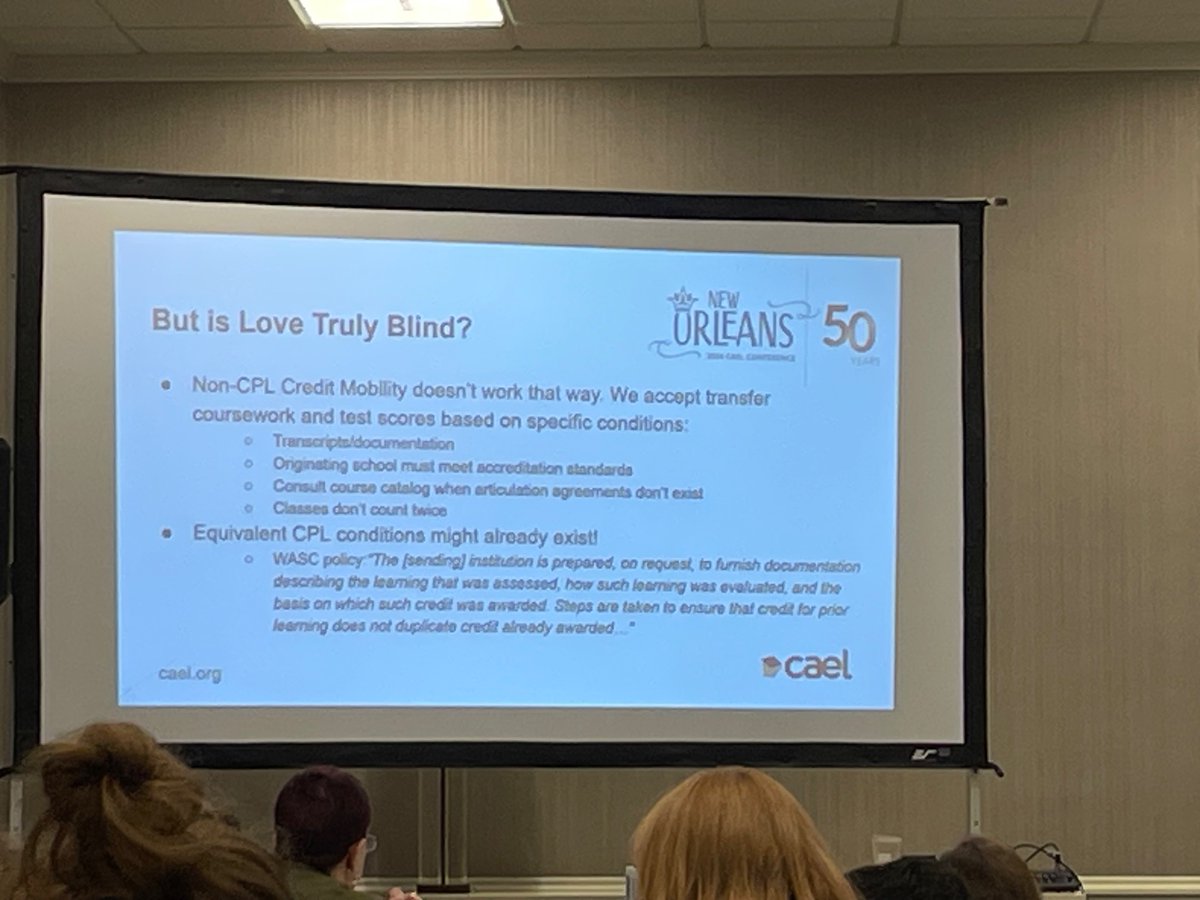 D_Nores's tweet image. #PLA #CPL is a “love story” among institutions, where #transcripts don’t tell the whole story.. #CAELconf