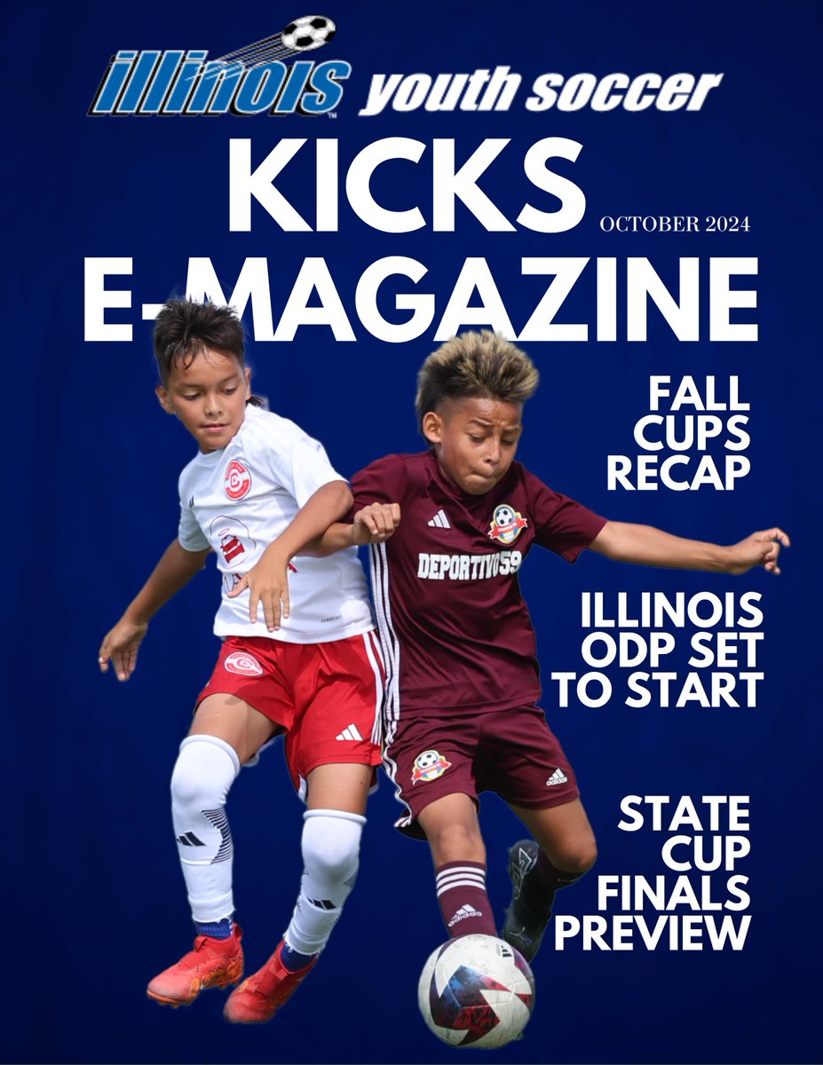ILYOUTHSOCCER's tweet image. Check out the October edition of our new monthly eMagazine, Illinois Kicks. . #ilyouthsoccer #ilstatecup #ilprezcup #ilcup #iljrcup #ilodp indd.adobe.com/view/6abf4908-…