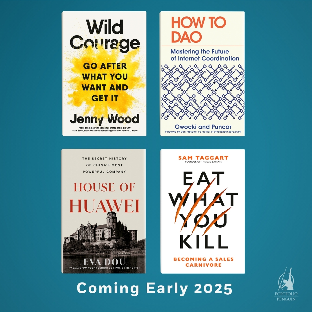 portfoliobooks's tweet photo. Exciting books are coming your way in January! Check out our newest covers right here ๐โจ https://t.co/2sluegzKST