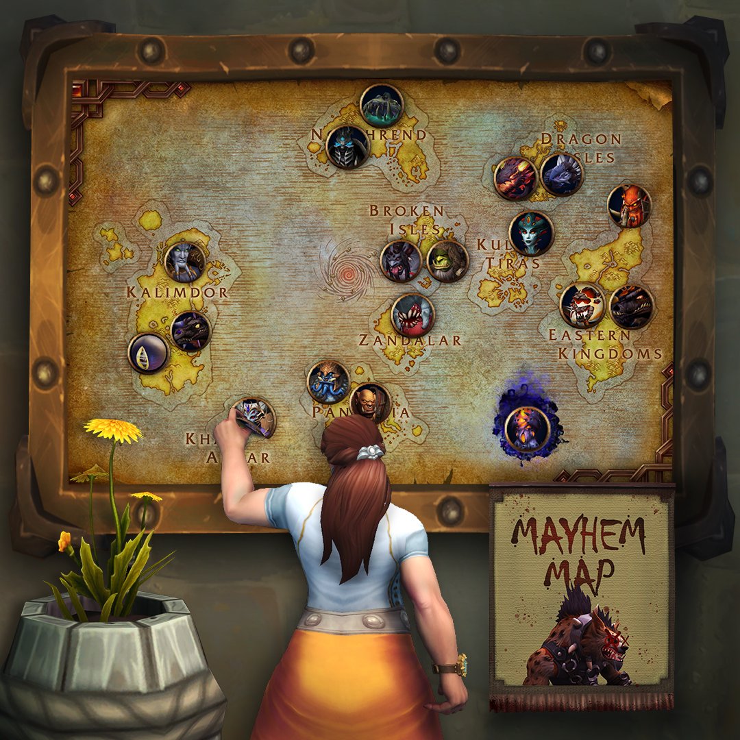 Warcraft's tweet photo. The real epic loot is the bosses we’ve annihilated along the way. https://t.co/eY5sKM3NGX
