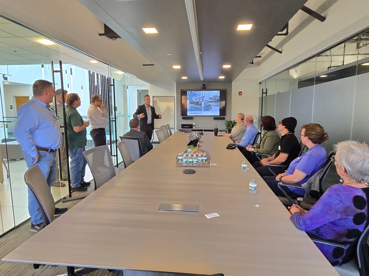 ncmchamber's tweet photo. Inside look: Our Manufacturing Council toured @AISinc's innovative facility! Join our council to access exclusive tours, expert speakers &amp; valuable manufacturing resources. Learn more at https://t.co/9rhTTPzX37

#ManufacturingCouncil #ChooseNorthCentral #NorthCentralMA https://t.co/OwlwU24hqQ
