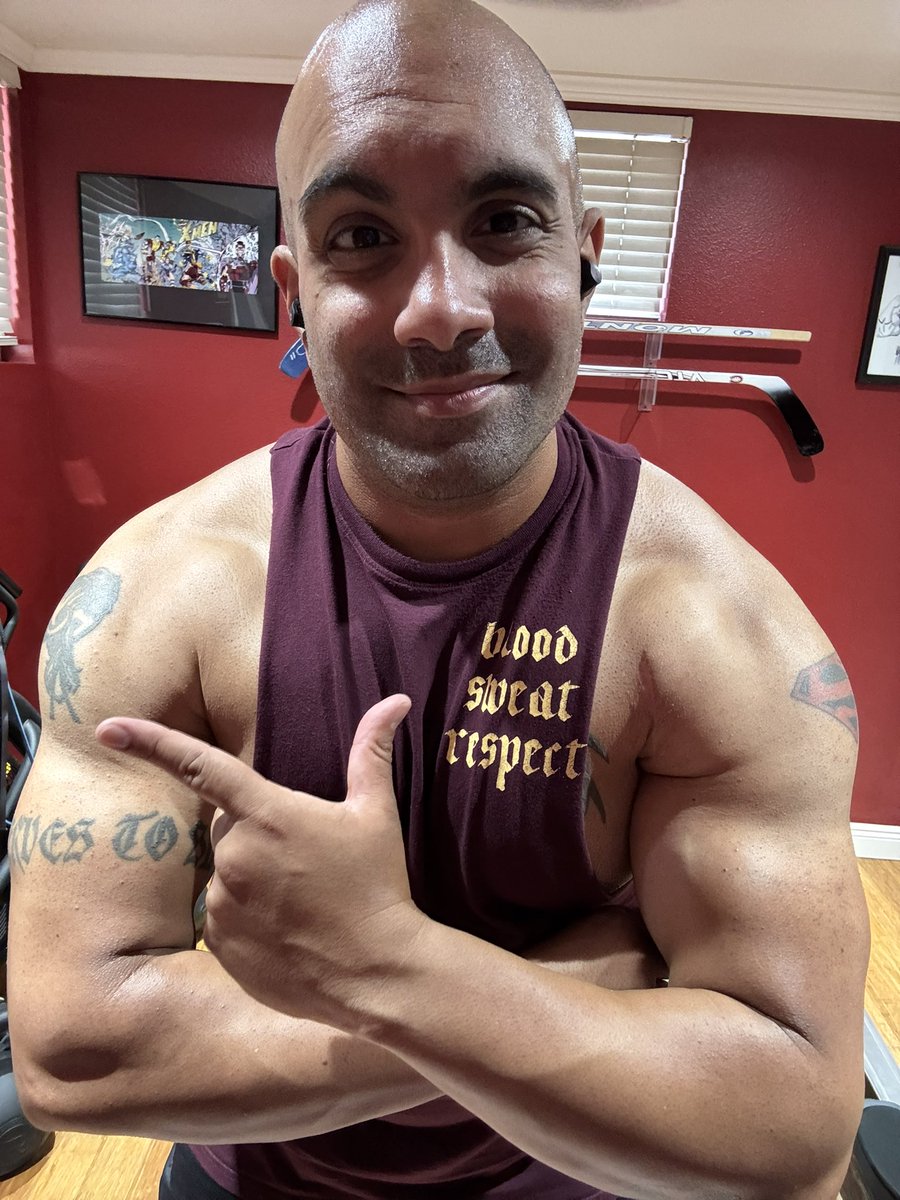 arune's tweet photo. Time to find out if sweating it out really works.
#WinForBoomer
#Project40 https://t.co/rKHzTYuGtl