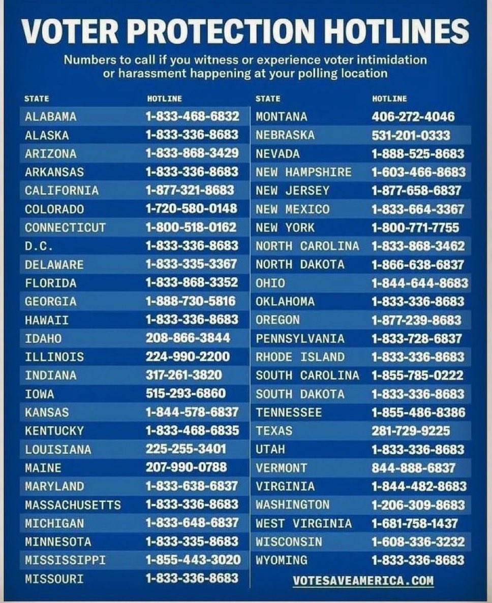 <a href="/LongTimeHistory/">LongTime🤓FirstTime👨‍💻</a> Call the Voter Protection Hotline
