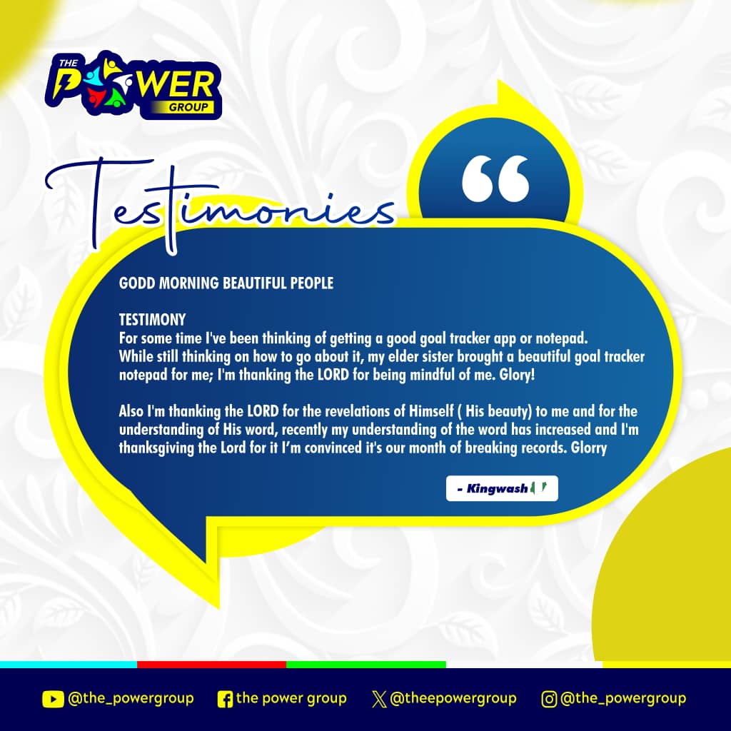 theepowergroup's tweet photo. Empowered Voices: Insights and Transformations from The Power Group Members. 🔥
.
Discover how joining this dynamic community has sparked personal growth, resilience, and lasting change in their lives.
.
.
@theepowergroup x @toluoluwo
#thepowergroup #testimonies #family https://t.co/5fUlivvbiu