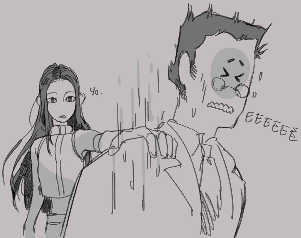 SO great to see illumi and leorio hanging out thank you togashi