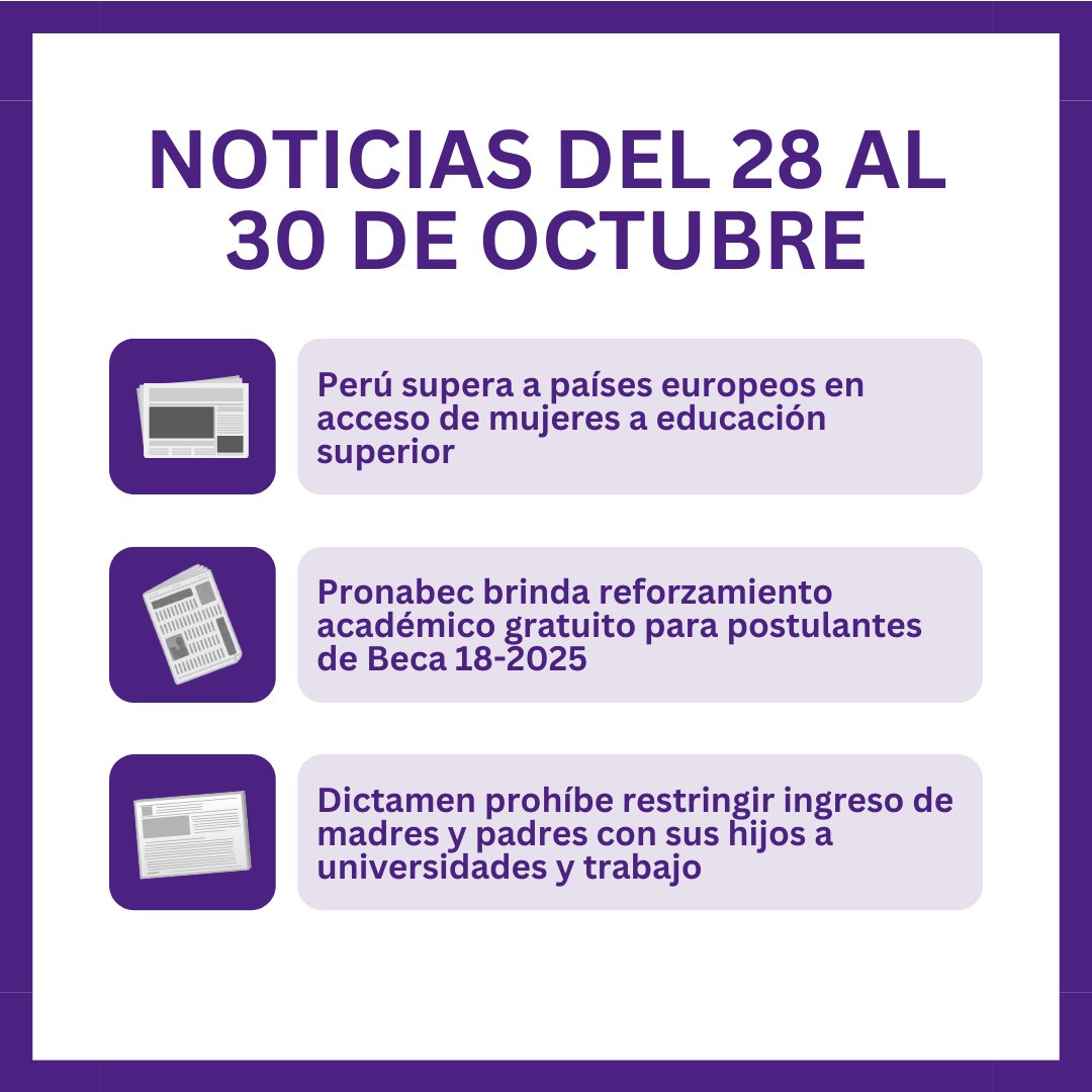 UMBRAL Observatorio de Educación Superior tweet media