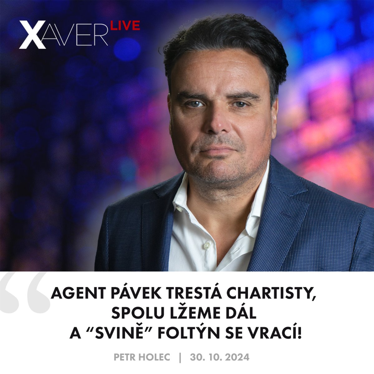 XTVcz_oficialni's tweet photo. Právě teď vysílá Petr Holec 🔴 Sledujte ŽIVĚ na YouTube #XaverLive a přidejte se do diskuze 👉 https://t.co/ZAHTc7prhe https://t.co/2HIfUCt4Ni