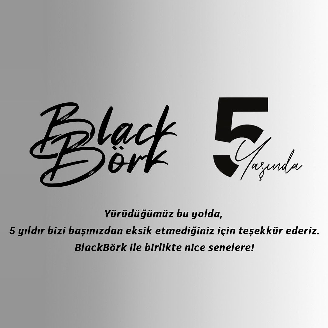 Yürüdüğümüz bu yolda, 5 yıldır bizi başınızdan eksik etmediğiniz için teşekkür ederiz.