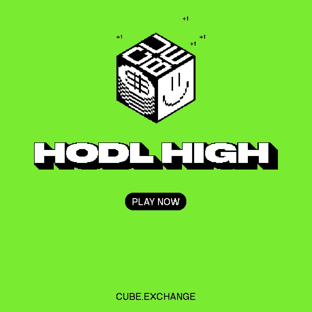 HODL HIGH is a fun mini-game built in Telegram, bringing a new way to join the Cube community. 🕹️

HODL HIGH in-game mechanics:
🧊 Stack Blocks → Earn Blocks
🏆 Climb the leaderboard rankings
🎯 Hit Target Heights to score bonuses
🔄 Buy Safety Blocks to keep going after a miss