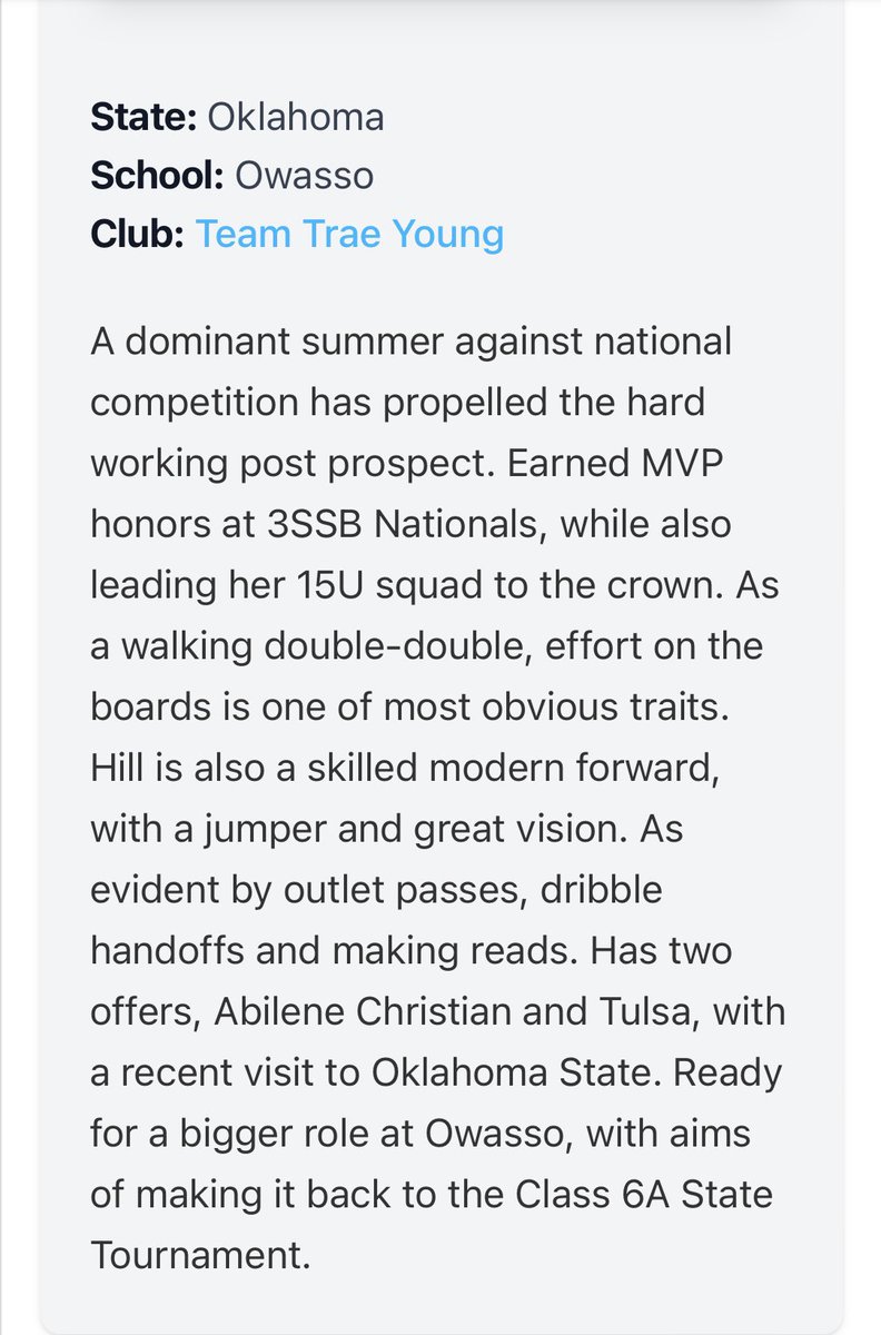 Madi__Hill's tweet image. Can’t wait to get my Sophomore campaign kicked off! 📈

#HWPO #RamPride

@Coach_Mathurin @JoshAtkinson310 @KendyWendy03 @Ram_Basketball @PGHOklahoma @okprepsextra @WBBGems @MMBR_CoachGBell @WorldOfHighlig3 @WorldExposureWB