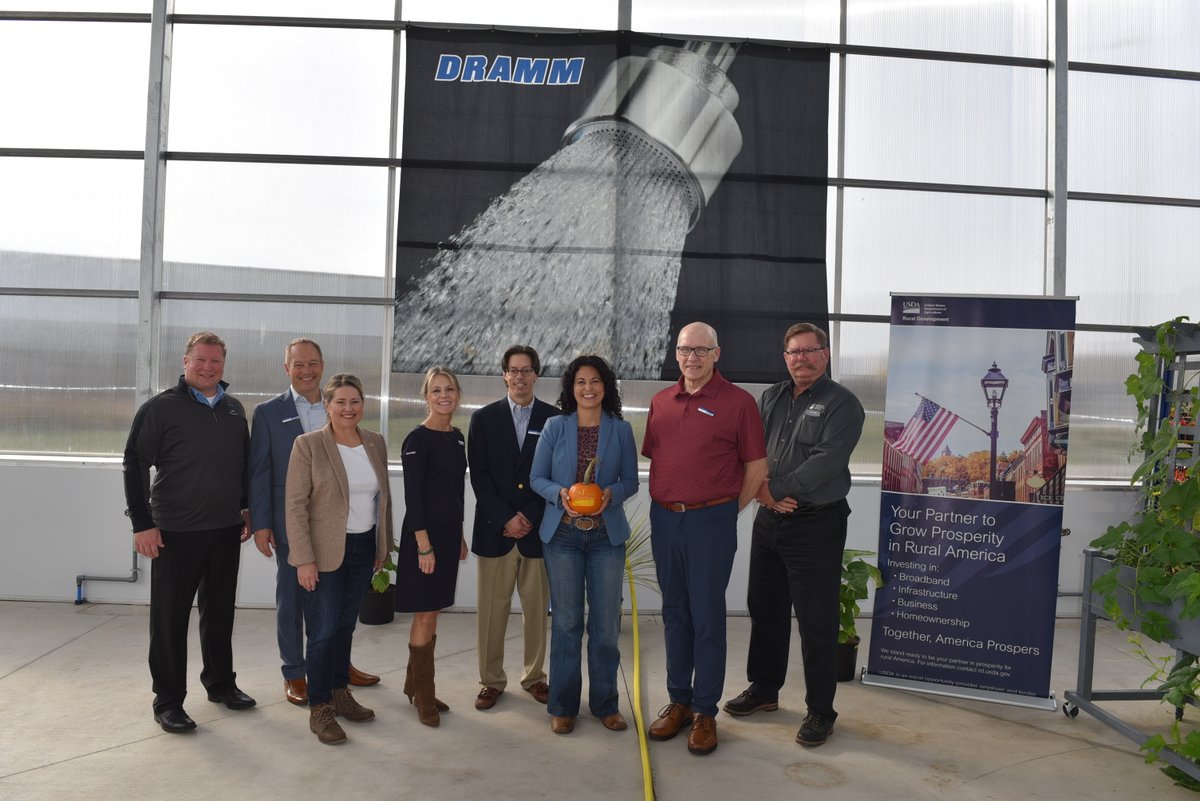 RD_Wisconsin's tweet image. Thank you @drammcommercial for hosting @usda @DepSecXoch &amp;amp; State Director @JulieMLassa today for the announcement of &amp;lt;$120M to fund 6 fertilizer production projects in AR, CA, IL, SD, WA &amp;amp; WI through the #Fertilizer Production Expansion Program (#FPEP): tinyurl.com/4j67ayvn.