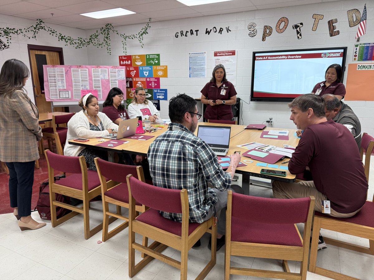 Campus Goal-Setting <a href="/PSJAECHS/">PSJA Early College High School</a> 
EOC teachers participated in setting their personal and team STAAR goals for the 2024-2025 academic year. <a href="/PSJAISD/">PSJA ISD</a>