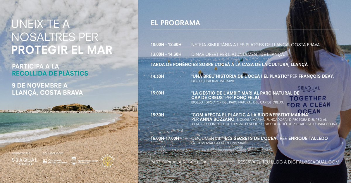 Una setmana per la gran trobada a Llançà - Alt Empordà, uneix-te/ Una sema para el gran encuentro en Llançà ,únete <a href="/ambienteeuropeo/">ASOCIACIÓN AMBIENTE EUROPEO</a> <a href="/Empordaguia/">Empordà Guia</a> <a href="/EmpordaLovers/">Empordà Lovers</a> @explorernacho <a href="/IAEDENSalvemEmp/">IAEDEN - Salvem l'Empordà 🧡</a> <a href="/oceanidas_/">Oceánidas</a>