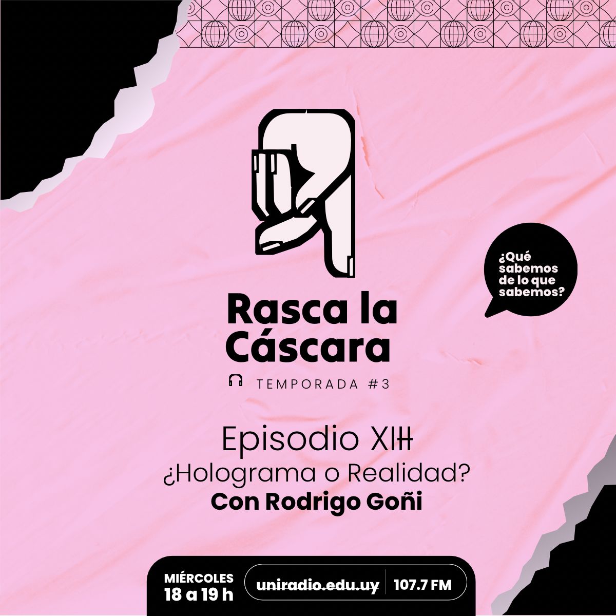 🔜 ¡A las 18 h!

🤔 ¿El holograma de Orsi hubiese sido un delito con la aprobación del proyecto de ley que busca regular las campañas engañosas?

🗣️ Lo hablamos con <a href="/DipRodrigoGoni/">Rodrigo Goñi Reyes</a> que presentó el proyecto de ley

🔴 youtube.com/live/J7a4goXr3…
📻 <a href="/UNIRadioUdelaR/">UNI Radio Udelar</a> 107.7 FM