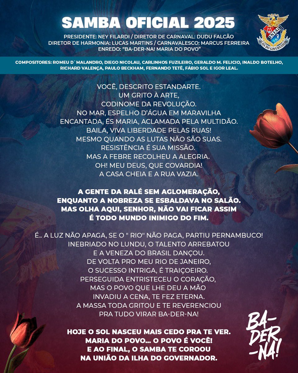 União da Ilha do Governador tweet media