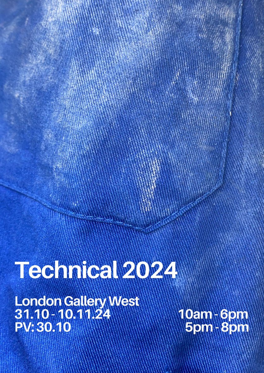 Professor Lucy Brown (@lucyaabrown) on Twitter photo TECHNICAL 2024 - A brilliant exhibition of works created by <a href="/UniWestminster/">University of Westminster</a> Harrow Campus Technical Staff open til 10/11/24 TECHNICAL 2024 - A brilliant exhibition of works created by <a href="/UniWestminster/">University of Westminster</a> Harrow Campus Technical Staff open til 10/11/24
