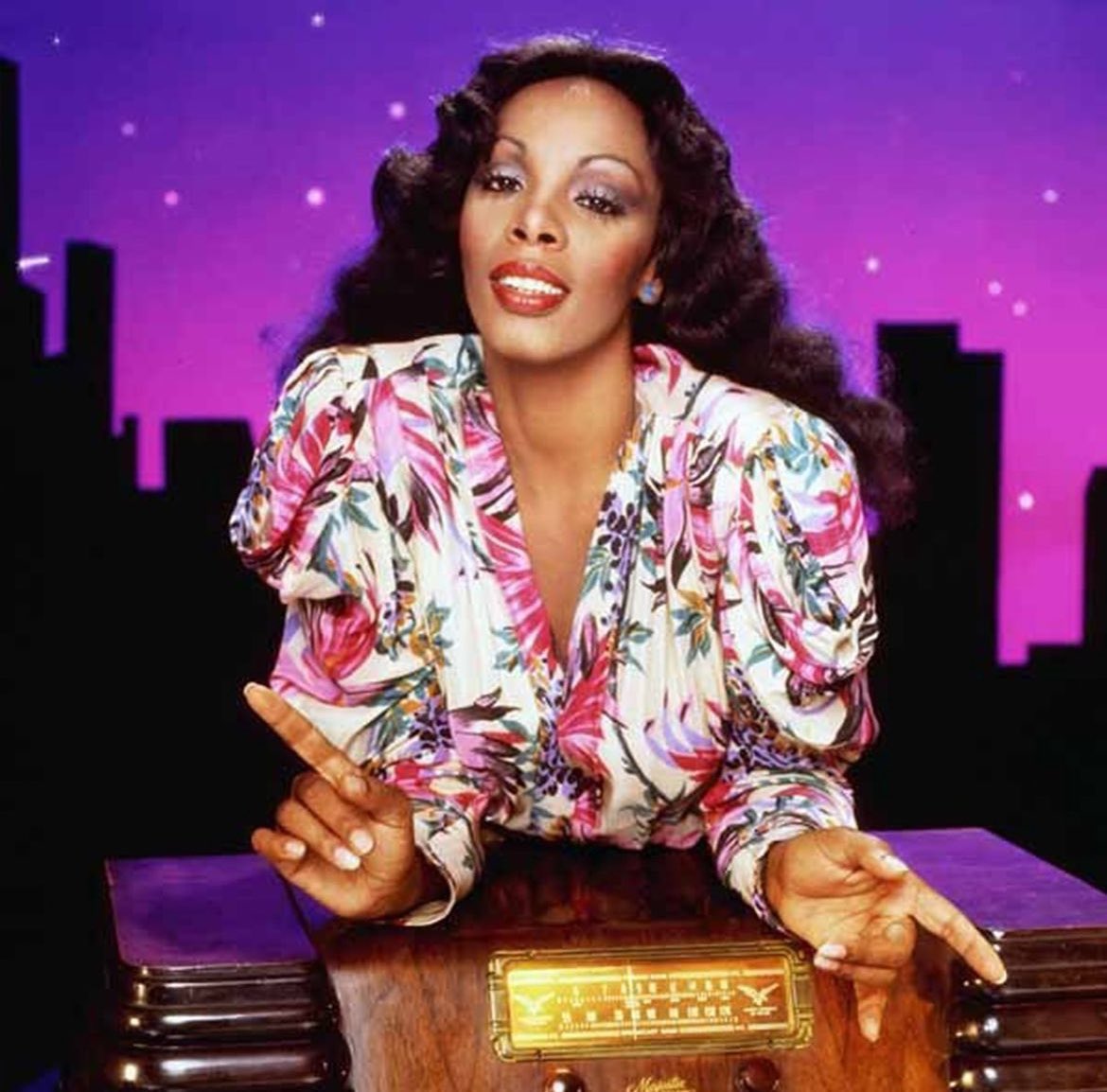 Coco Jones as Donna Summer for Halloween.