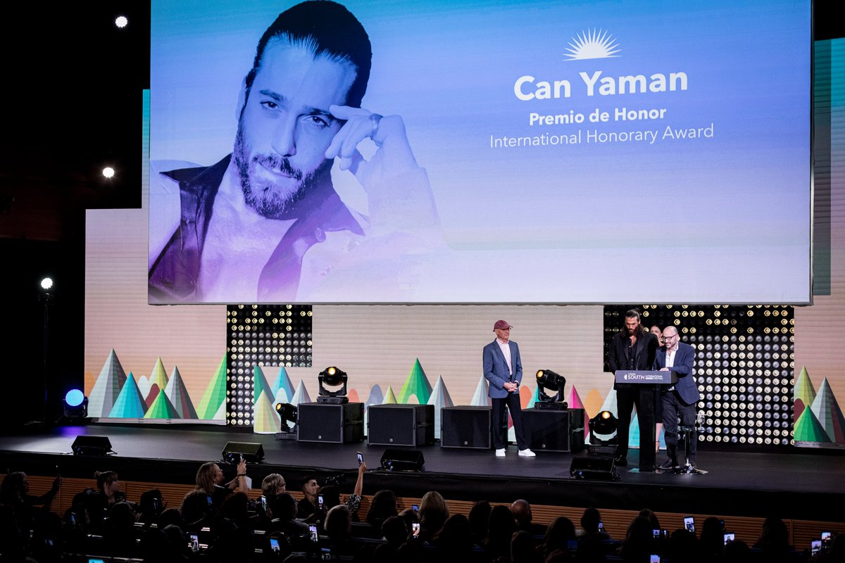 #CanYaman, feliz con su premio 🙂🏆🇪🇸

#South2024CanYaman #South2024