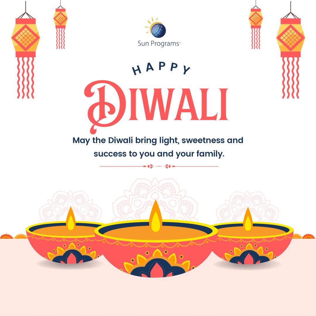 sunprograms's tweet photo. Wishing you a Diwali filled with new hopes, endless prosperity, and memorable moments! 🪔🤩🥳🎁😍❤️
.
#happydiwali #diwalidecorations #diwalivibes✨ #festival #sunprograms #webdevelopment #Diwali2024 https://t.co/CkwJysOl4N