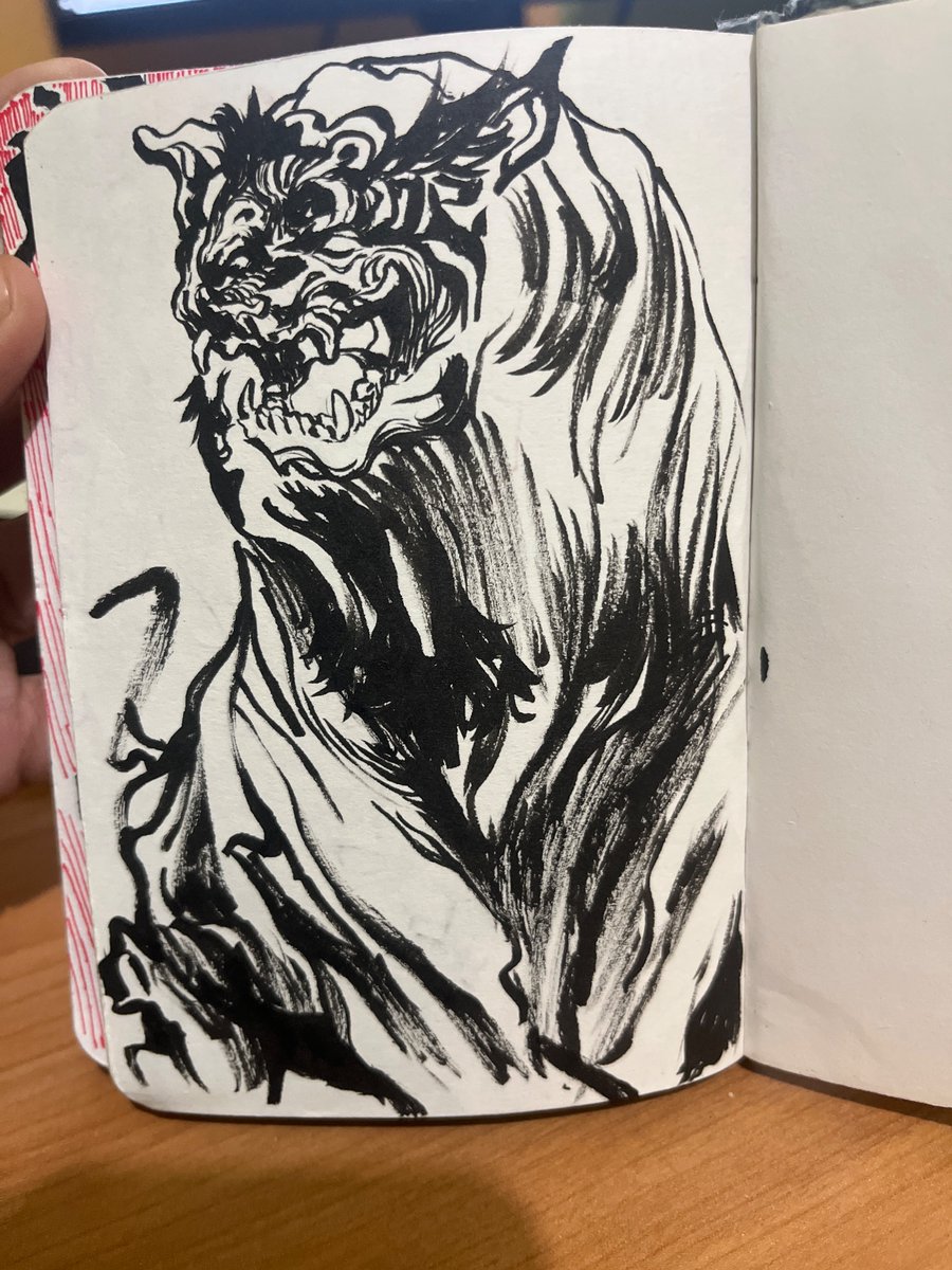 Si dibujo, solo no subo nada. Perdón.
Ink sketches