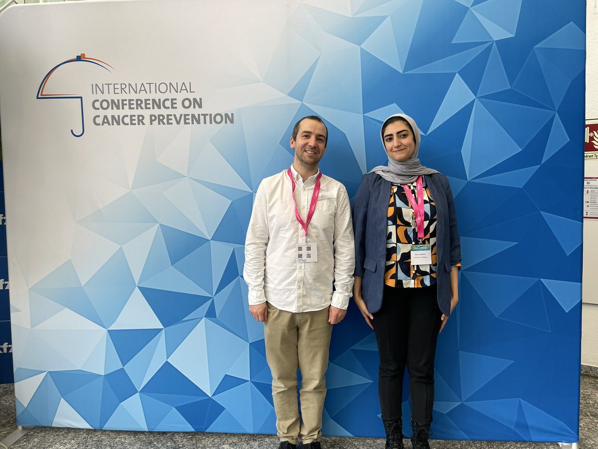 Vielen Dank, dass Sie uns haben! 🇩🇪
PhD student Sara and <a href="/INCISE_research/">INCISE</a> clinical Lead Stephen McSorley were at the 4th International Conference on Cancer Prevention #ICCP2024 in Heidelberg, Germany.